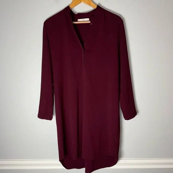 amanda uprichard burgundy dress Amanda Uprichard Arely Mini Dress Burgundy size Medium NWT Formal Prom